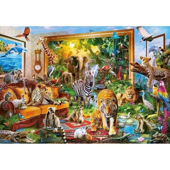 Puzzle 1000 pièces - Castorland - Venir dans la pièce - Age minimum 12 ans - Coloris Unique