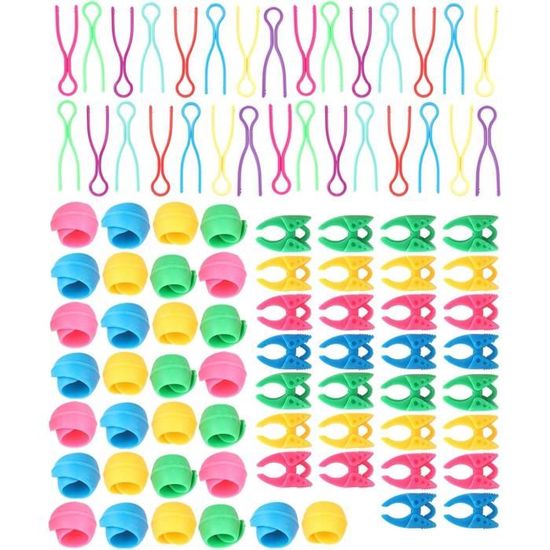 Clips De Fixation Pour Bobines De Fil - Lot De 50, Silicone, Réutilisables, Pour Rangement Couture, Atelier - 7