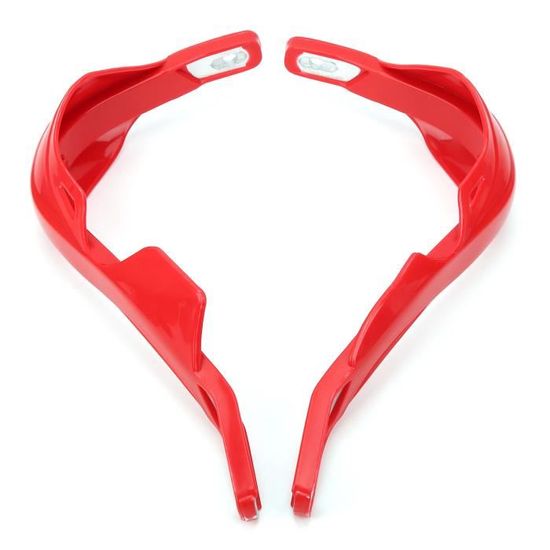 Protège-mains Moto ABS - Guidon 22MM/25MM - Pour XR CR CRF 80-650CC - Rouge - Protection Et Style