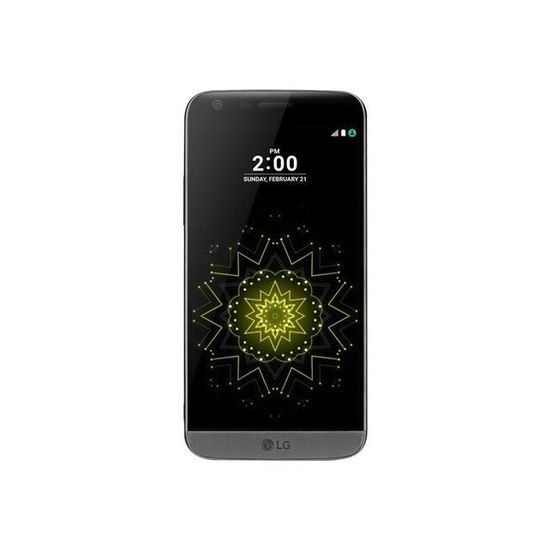 Téléphone portable LG G5 5.3 4G 32 GB Octa Core Gris - Single-SIM - 3 Go RAM - Android 6.0 - Nano SIM