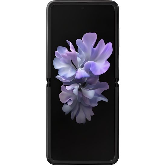 Samsung SM-F700F Galaxy Z Flip  Double Sim  256GB mirror noir (version Europe EU) - SM-F700FZKDPHN