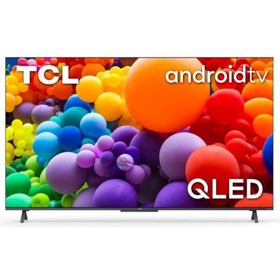 TCL TV 50C721 - TV QLED UHD 4K - 50" (127cm) - Dolby Vision - Android TV - son Dolby Atmos - 3 x HDMI 2.1