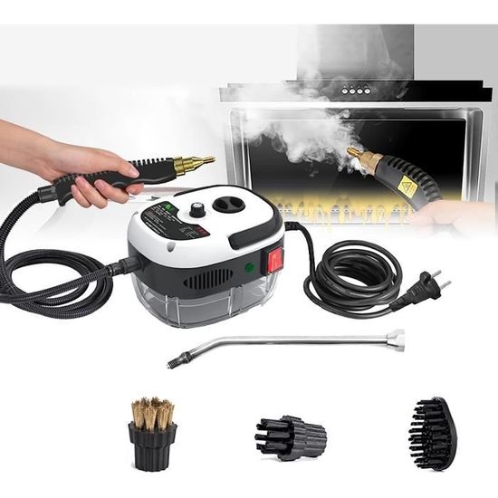 Nettoyeur Vapeur Portable TwoOases 2500W – Haute Pression 1.7kg – Vert