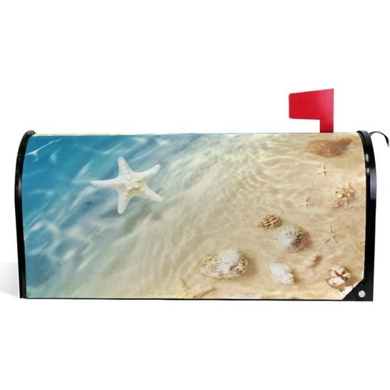 Ouqiuwa Housse De Boîte Aux Lettres Magnétique Avec Drapeau