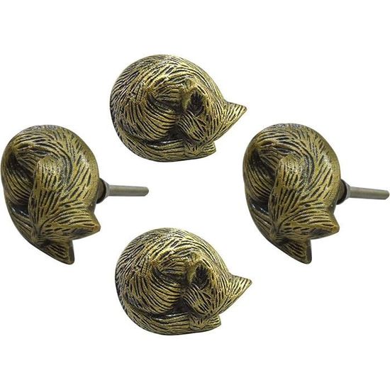Lot De 4 Boutons Décoratifs Noirs Pour Radio Fiat 500 (modèles à Partir De 2008) - Cache Vis Et Embellissement