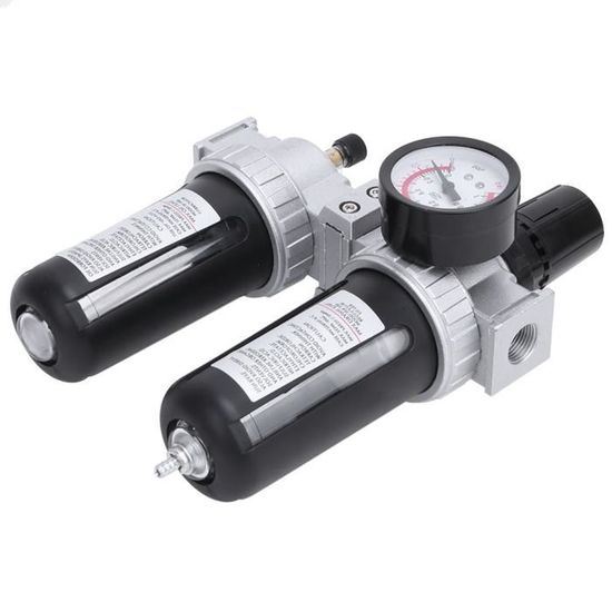Piège à Eau Pour Air Comprimé – Filtre Séparateur D’huile G1/4 Neuf