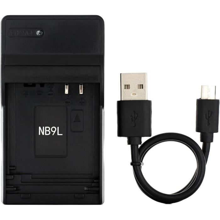 DSTE 2 Batterie NB-9L/NB-9LH + Caricatore USB Per Canon PowerShot N, ELPH 510/520/530 HS, SD4500 IS - 2