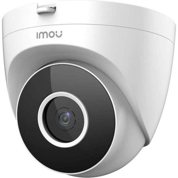 Caméra Ip Poe, Caméra De Surveillance Dôme Fhd 1080P 2Mp, Caméra De