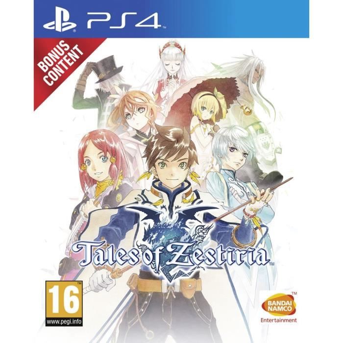 Tales Of Zestiria Jeu PS4