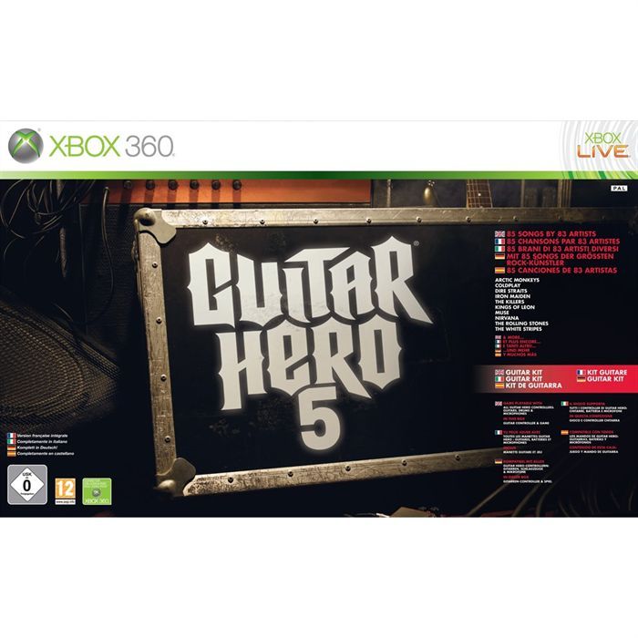 Deg Pack Guitar Hero 5 (Jeu + Guitare) / Jeu Et Access
