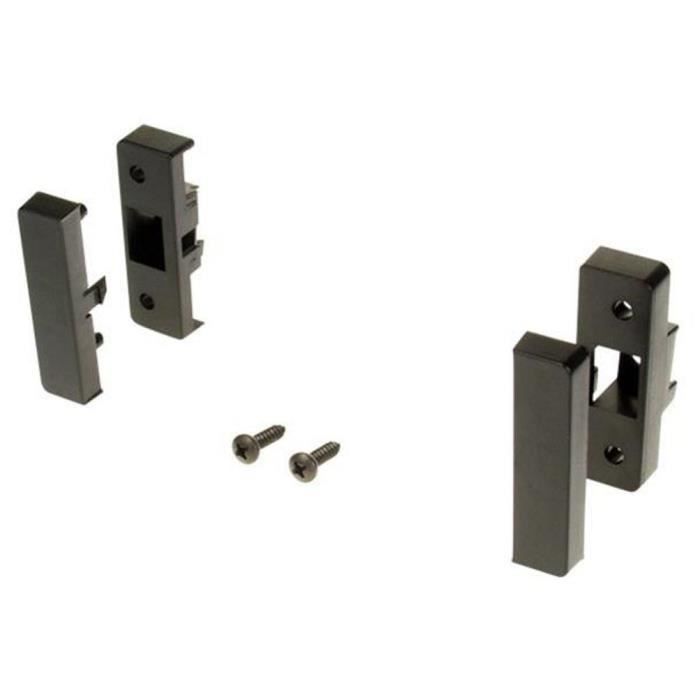 Facade autoradio 1DIN FA065 compatible avec Audi A3 8L 96-00 Noire