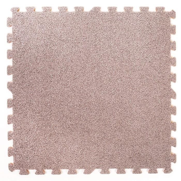 Tapis en mousse assemblables effet tapis - Parfait pour la protection des sols, le garage, l'exercice, le yoga, la salle de jeux.