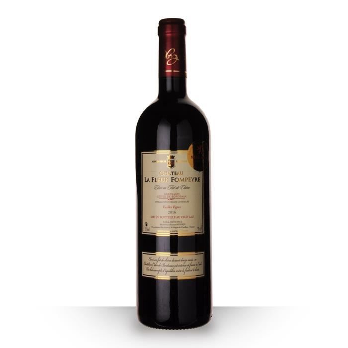 Château La Fleur Fompeyre 2016 AOC Côtes de Bordeaux Castillon - 75cl - Vin Rouge