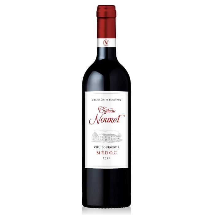 6 Bouteille de 75 cl Château Nouret 2018