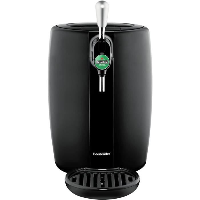 Krups & Heineken Krups VB310810 Machine Pression Beertender Noir Tireuse à Bière Pompe Fût 5L A, 70 W, 5 liters