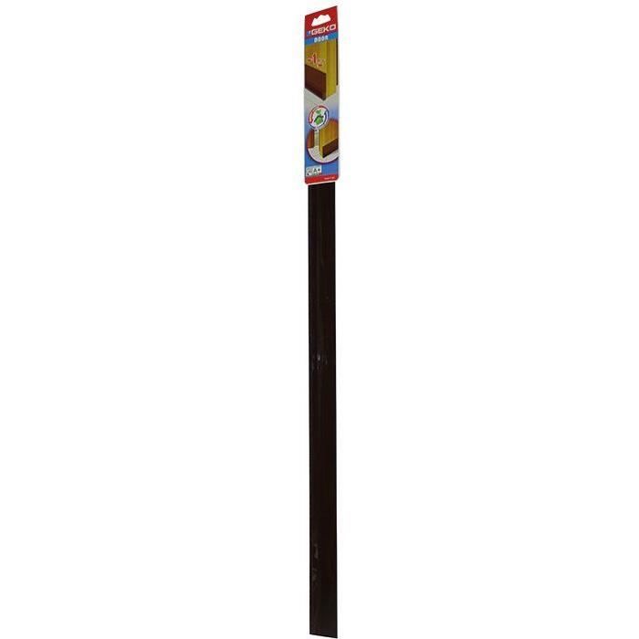 Bas de porte adhésif - Economique - Feutre - 100 cm - Marron