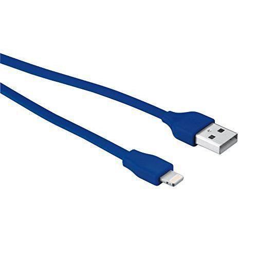 TRUST Câble Lightning plat 20 cm - Bleu