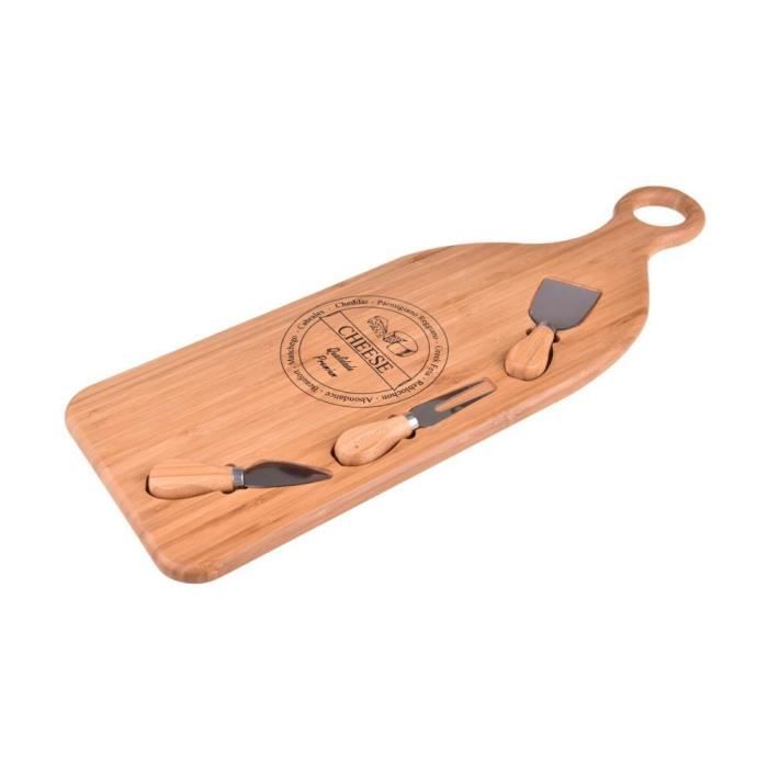 Planche à découper,Ensemble de plateau à fromage Bambum Osna ensemble d'outils à fromage et plateau à - Type Osna-560x200x25mm
