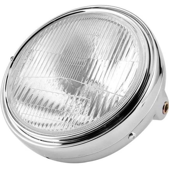 20cm 35W ambre Universal Moto Phares Phare à Halogène Lampe Rond pour Honda
