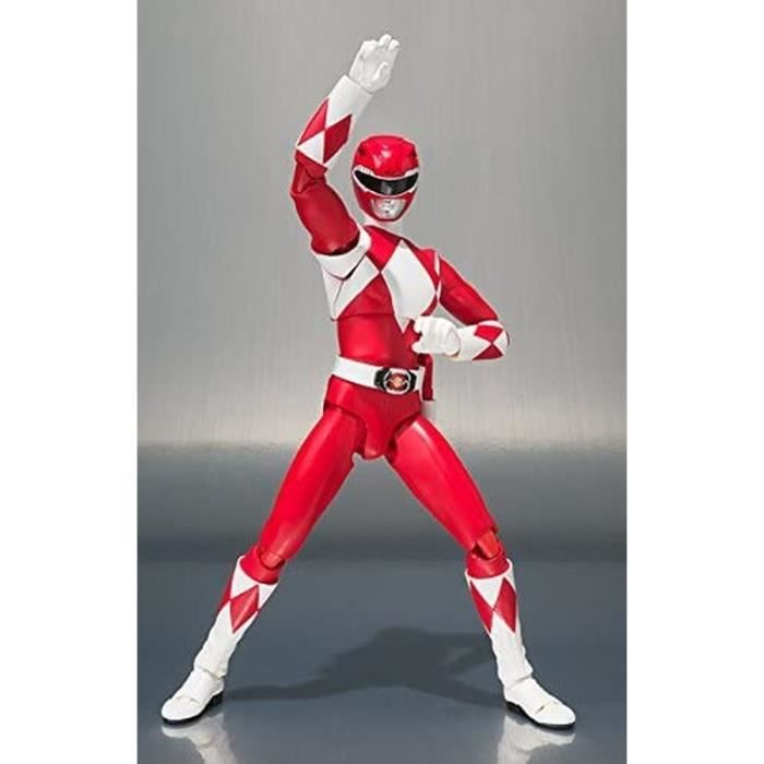 Bandai Tamashii Nations S.H.Figuarts Puissance Rangers Sdcc 2018 Rouge Ranger Figurine