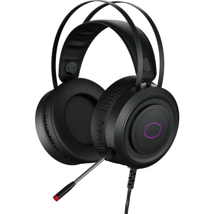 COOLER MASTER CH321 - Casque Gaming RGB (PC/PS4™), USB - Noir