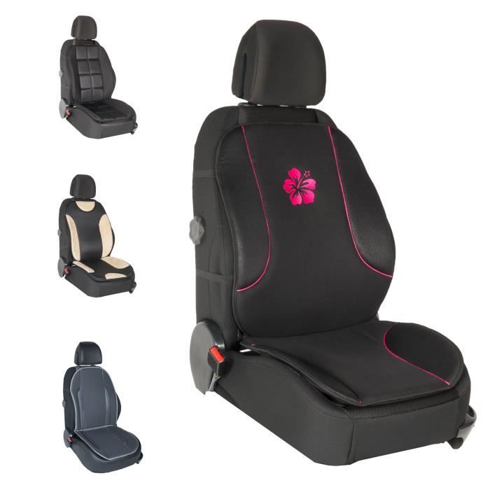 DBS - Couvre Siège - Voiture-Auto - Rose - Confort - Antidérapant - Compatible Airbag - Universel