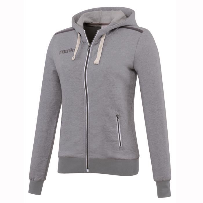 Veste à capuche femme Macron Grime