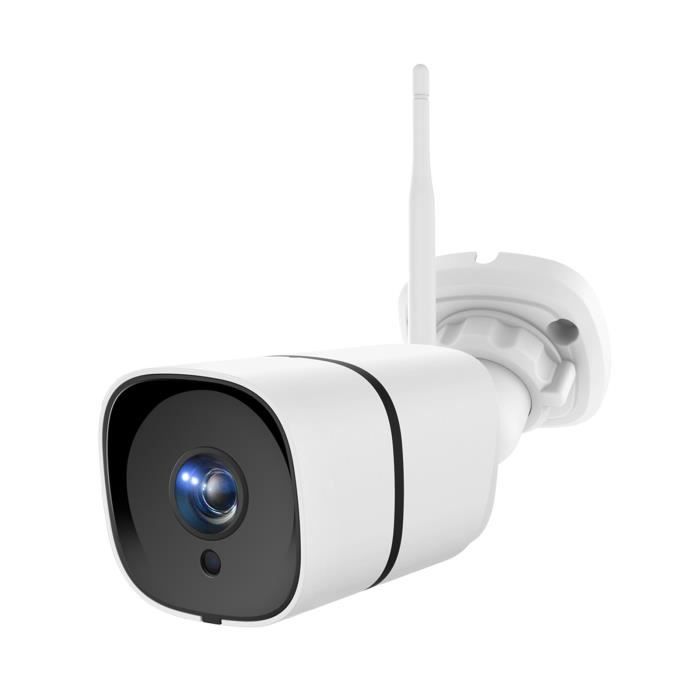 Netvue Camera WiFi 3MP Super HD, Caméra de Surveillance Extérieure sans Fil, IP66 Etanche avec Vision Nocturne & Détection Mouvement