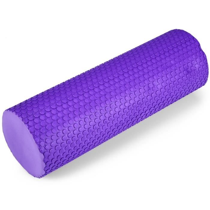 5,9 pouces Rouleau de Massage EVA Roller pour Pilates Yoga Exercise Fitness Gym Physiothérapie du Dos Relax Douleurs Dos Muscle