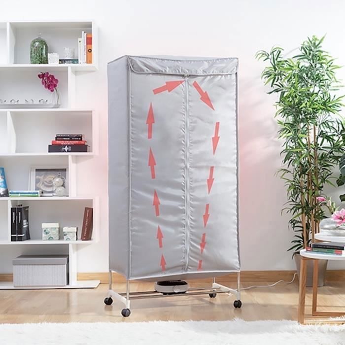 MODEZVOUS - Sechoir a Linge Electrique - Sechoir Air Chaud