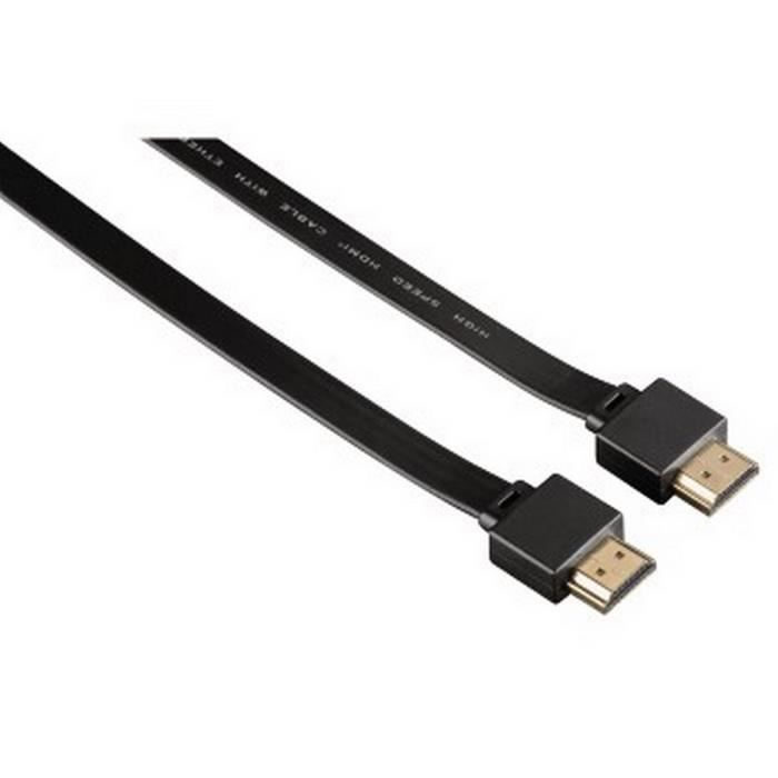 THOMSON-Câble HDMI(TM) haut débit, HDMI mâle-mâle, plat, Ethernet, 3,0 m