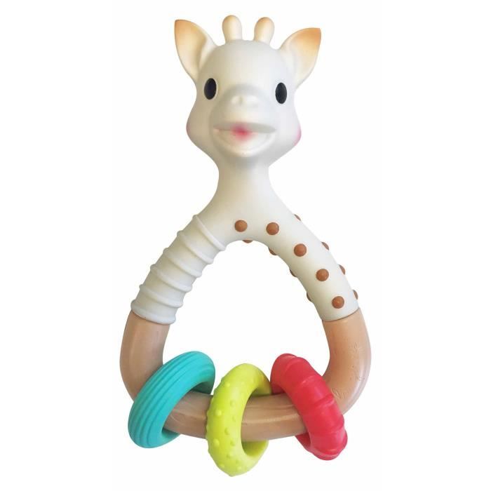 SOPHIE LA GIRAFE Hochet Natur'rings - bio sourcé