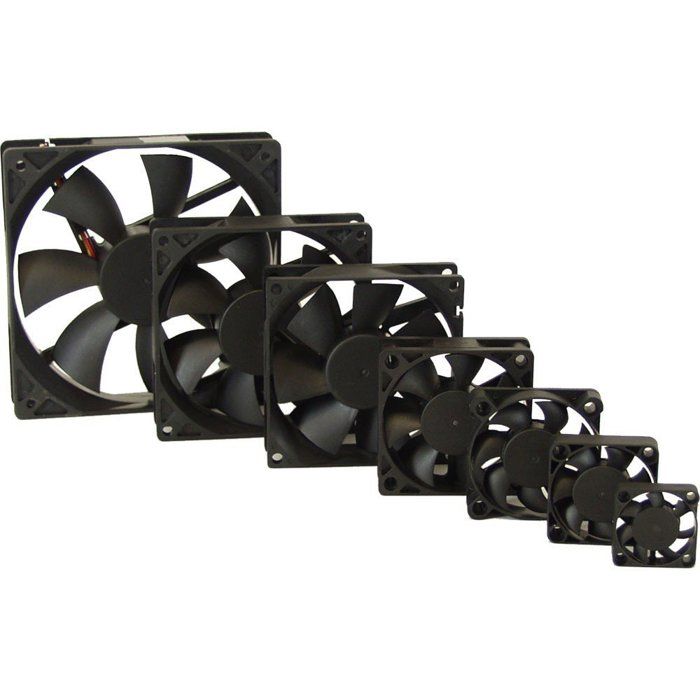 TITAN TFD 7010M12Z Ventilateur 70 mm 3 broches 12V 3500 trmin 33 dB - vue 2