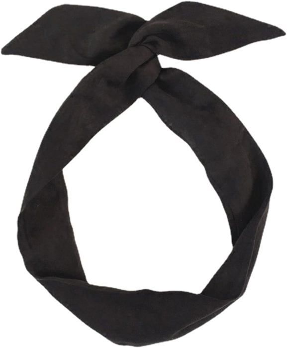 5 Serre-Têtes Nœud à Pois NAROSEBE - Femme Et Fille - Tissu Doux Antidérapant - 5 Couleurs Assorties