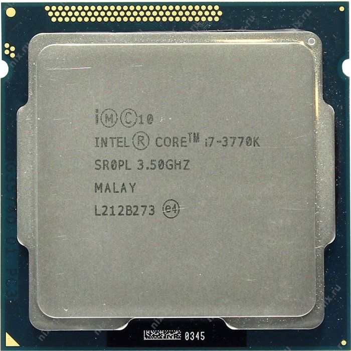 Processeur Intel Core i7 3770K 22nm LGA1155 35GHz 95W - Intel