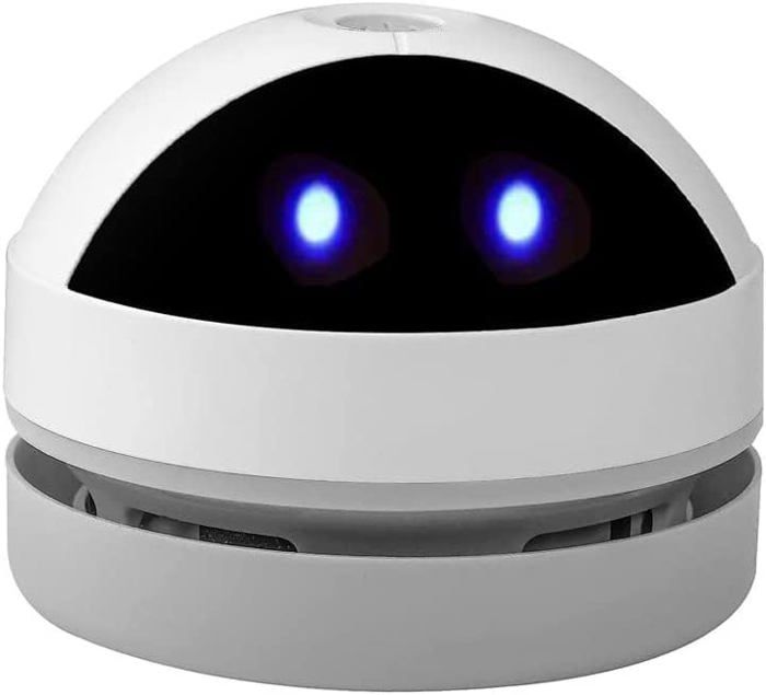 Mini Aspirateur De Table Rechargeable USB - 2 Pièces, Avec Brosse, 360°, Pour Bureau, Clavier, Voiture