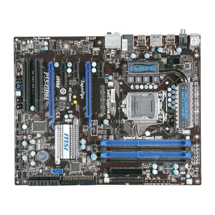 Acheter Carte mère MSI P55-GD55 Intel P55 LGA 1156 4xDDR3 SDRAM 16 Go ATX Reconditionné - 75,00 € Carte mère MSI P55-GD55 Intel P55 LGA 1156 4xDDR3 SDRAM 16 Go ATX Reconditionné - MSI reconditionné disponible sur Cdiscount Seconde Vie