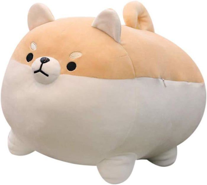 Oreiller Peluche Teckel Lambo - Coussin Câlin Doux, Tailles 55/70/110 Cm - Décoration Salon, Cadeau Enfant