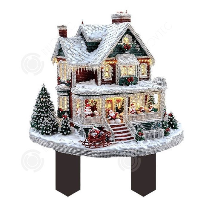 BRUBAKER Crèche de Noël 32 c - Set avec 11 Figurines Peintes à la ain