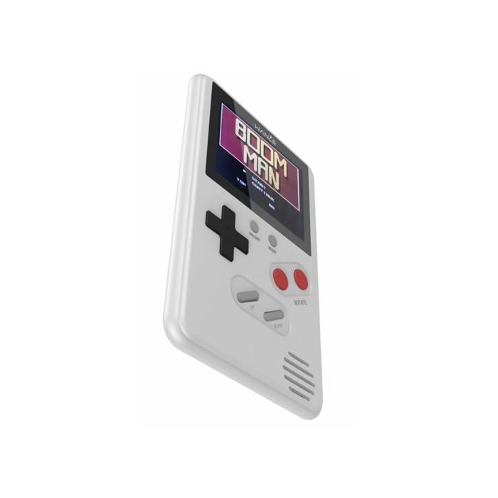 Console Portable Rétro Avec 500 Jeux Classiques – Mini Console Pour Enfants Et Adultes – Cadeau Nostalgique (blanc)