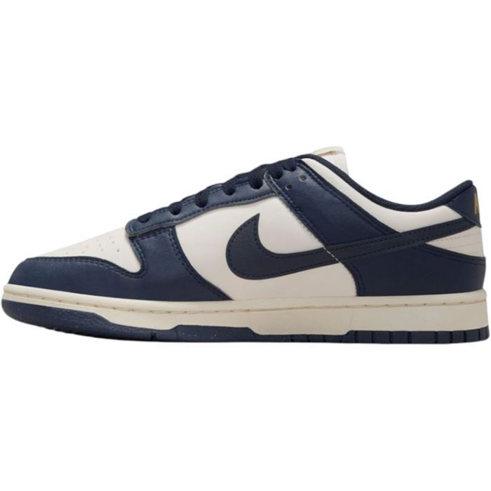 CHAUSSURES DE BASKET-BALL Nike Dunk Low Next Nature - Midnight Navy/Ivory/Team Gold - Femme