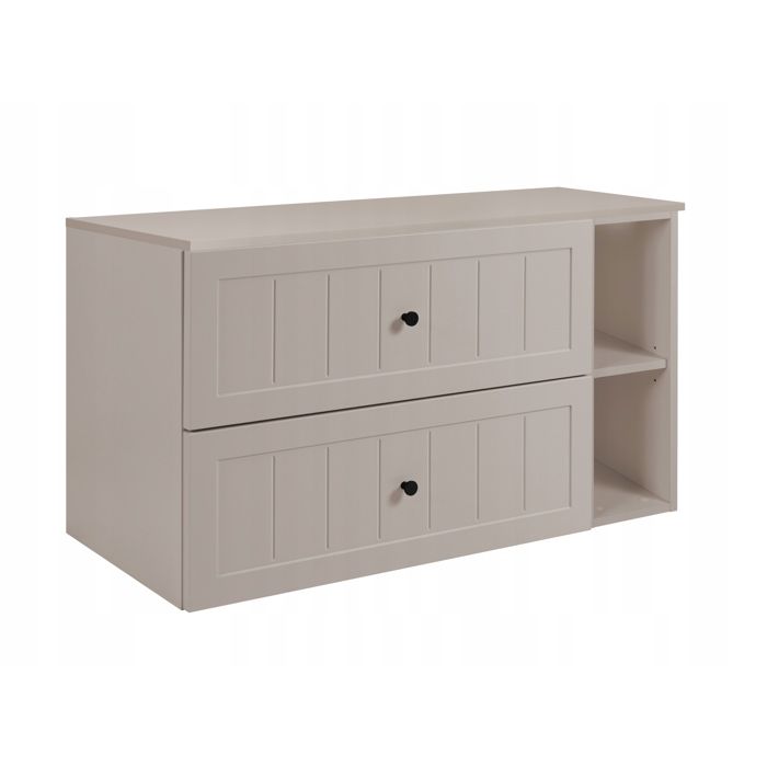 RODAN Meuble sous Lavabo 100 cm CLASSIC façade profilée - Cachemire