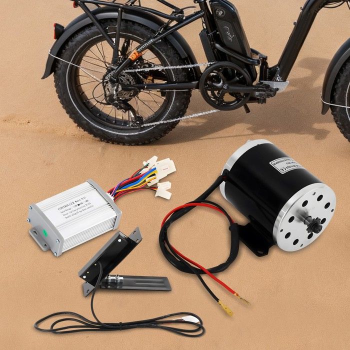 Moteur électrique 36V 800W moteur électrique avec variateur il convient aux karts scooters motorisés