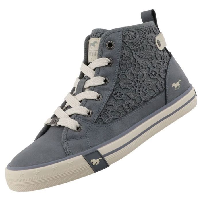 mustang MUSTANG Baskets pour Femme 26M0242001-jeans Bleu