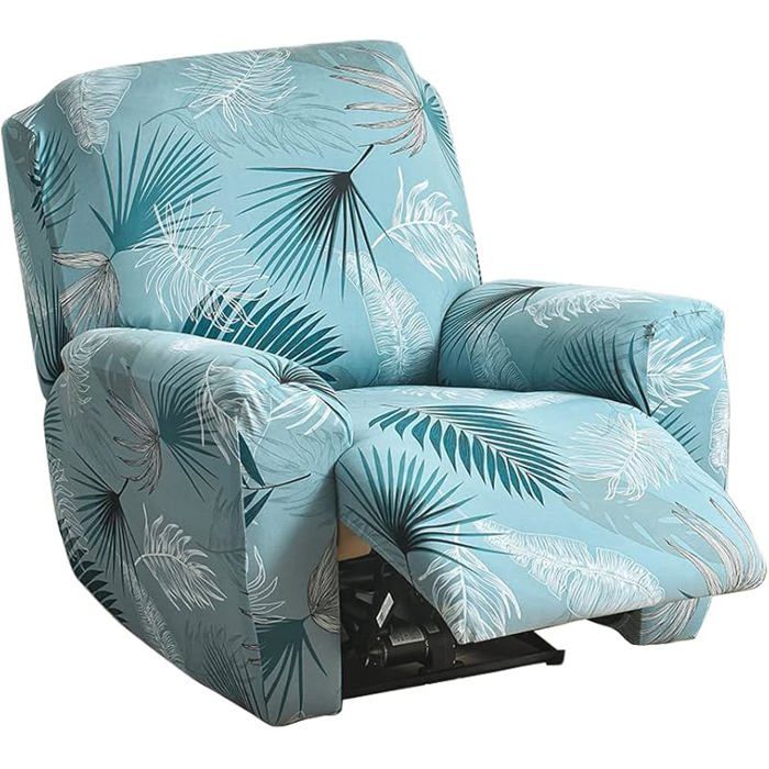 Aishang Housse extensible pour fauteuil relax électrique inclinable poches latérales et fond antidérapant - Ble HOUSSE DE FAUTEUIL