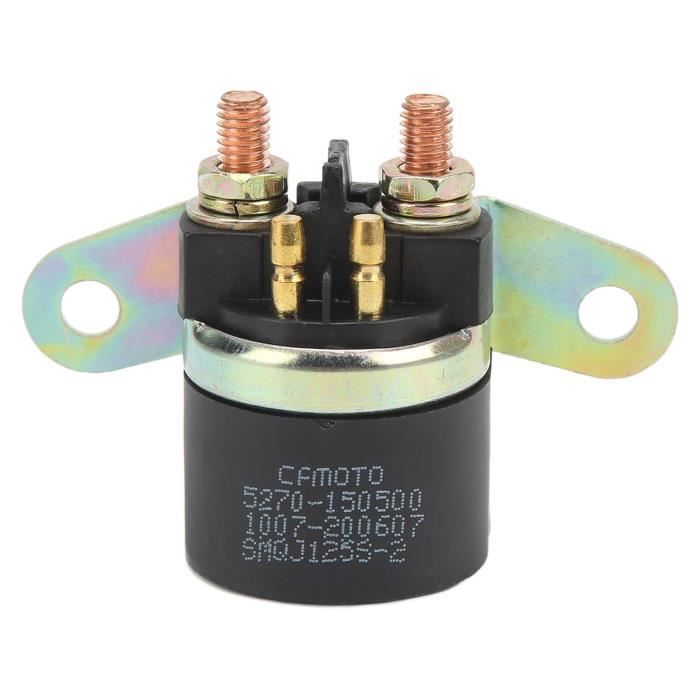 Solénoïde De Démarreur Universel 12V 4 Bornes – Remplace Exmark, Gilson, 1-513075