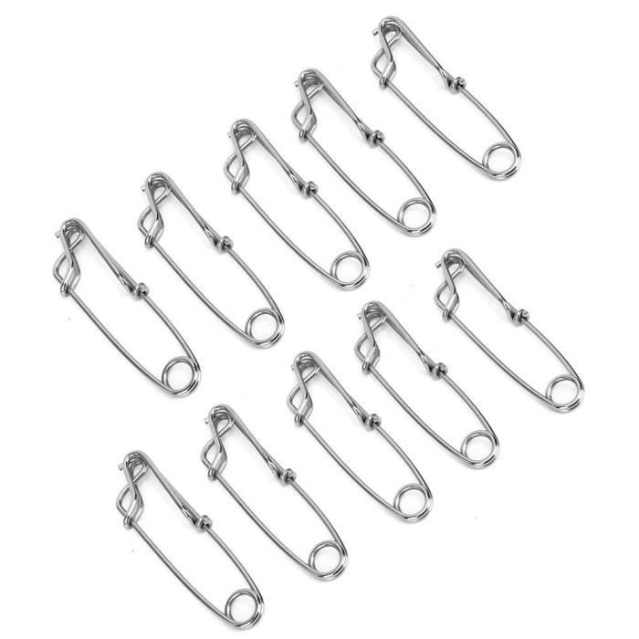 Bas De Ligne Titane Jenzi Titan - Lot De 8 - 30cm 7kg - Avec émerillon Et Snap