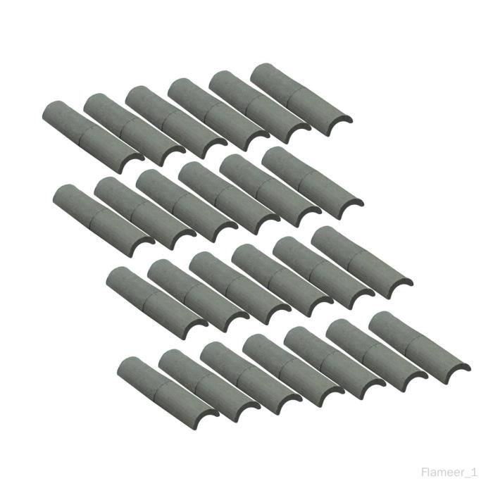 Uxcell Lot De 10 Micro-fusibles Cylindriques Ronds Miniatures