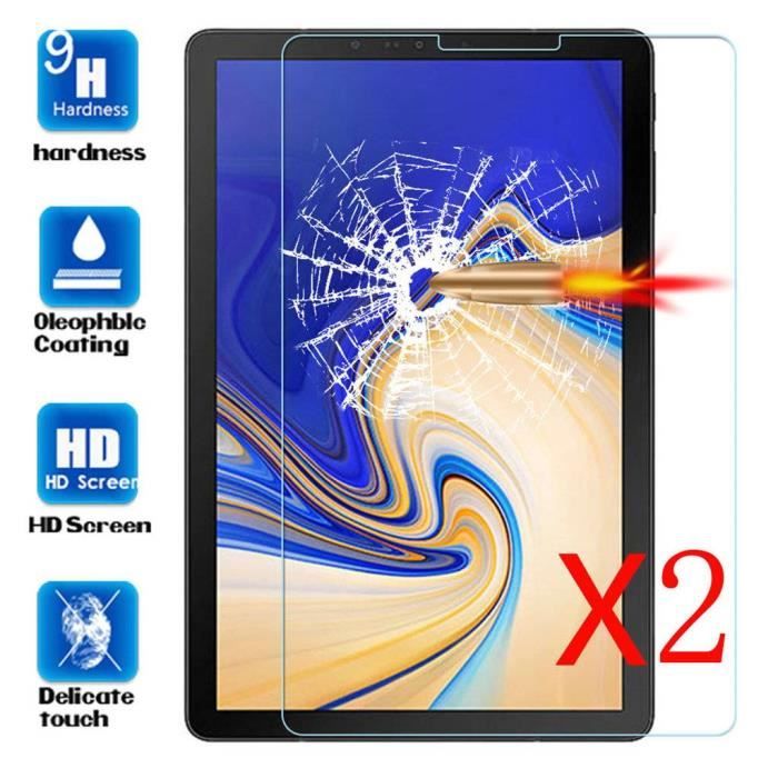 2 Pack] Samsung Tab SM-T580 A6 10.1 Protection d'écran Verre Trempé Pour Samsung  Galaxy Tab A6 10.1 SM-T580 T585 Tablette - Cdiscount Informatique