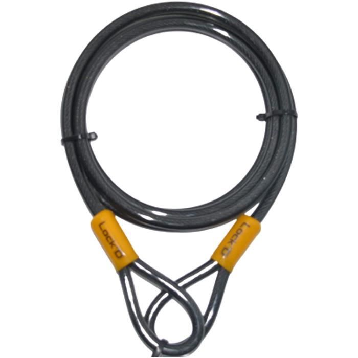 Câble à Boucle XLC Dalton - 10 Mm X 4,6 M - Argent - Pour Vélo Et Moto